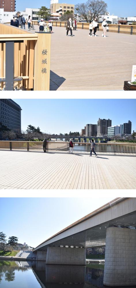 【乙川散策３】2020年3月に完成！「桜城橋（さくらのしろはし）」は歩行者専用の橋