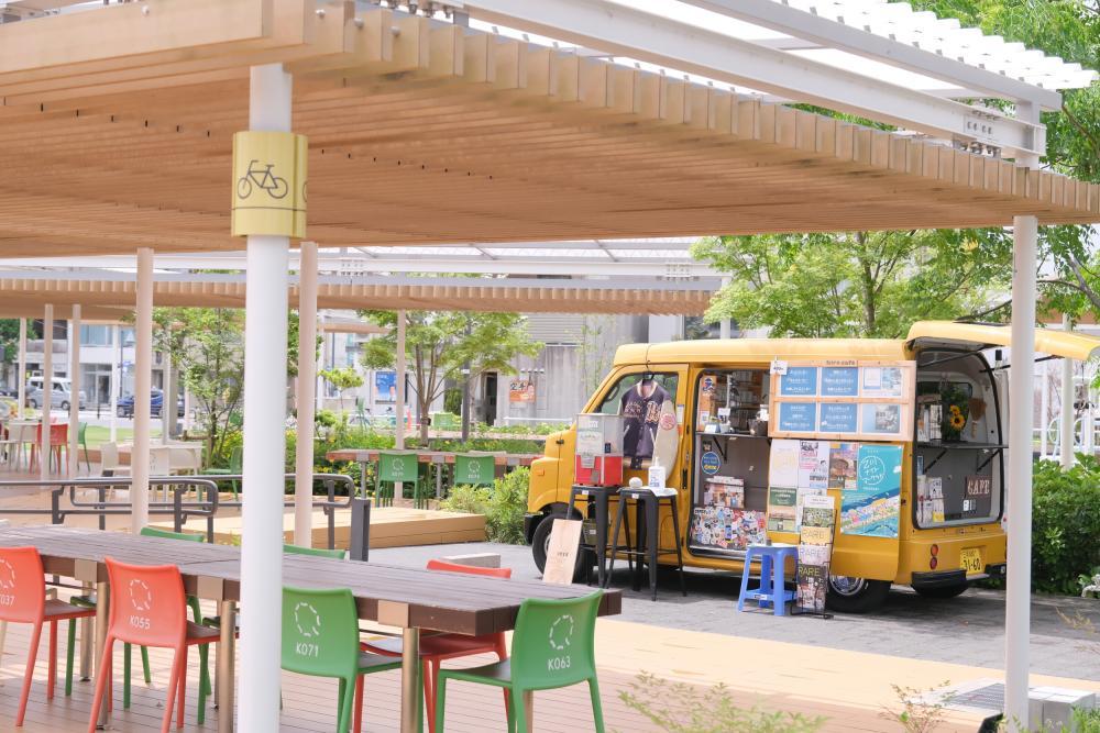 籠田公園で人気の黄色いキッチンカー！【hiro.cafè】