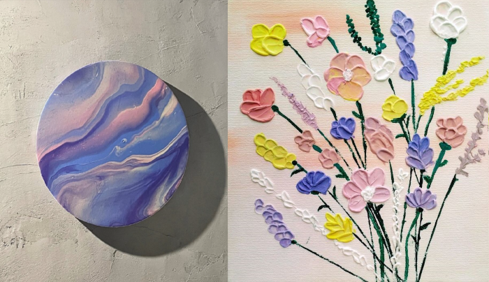 体験できるのは『たらし込みアート』だけじゃない！｜選べる3種のアート