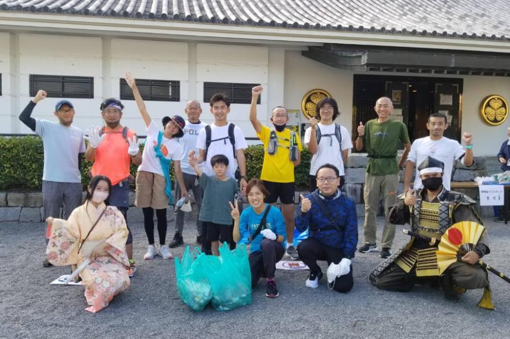 【イベント】9/22『岡崎公園から街をきれいに～岡崎城でプロギング～』