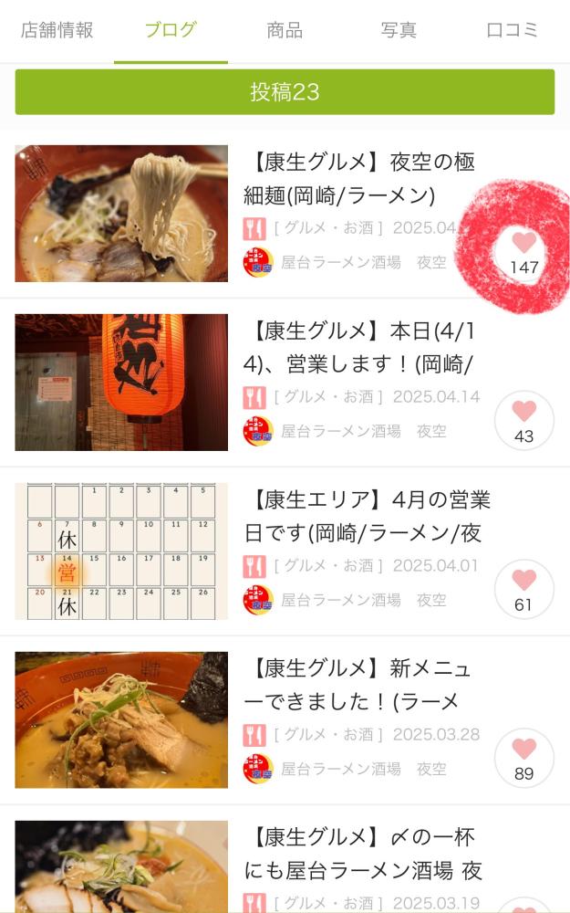【康生グルメ】たくさんのハートありがとうございます♡