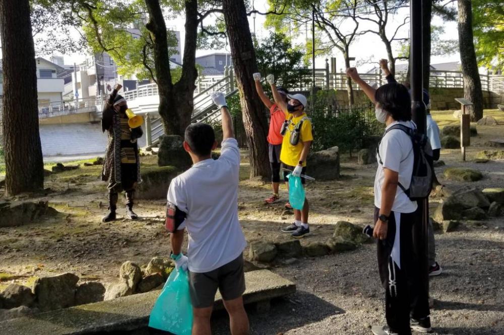 【イベント】8/24『岡崎城公園から街をきれいに～岡崎城でプロギング～』