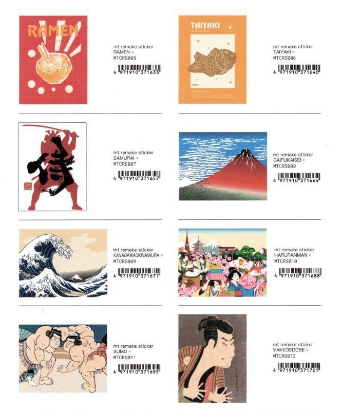 【康生の画材屋】和紙製のマスキングテープ「リメイクステッカー」を販売中(岡崎/彩雲堂/アート)