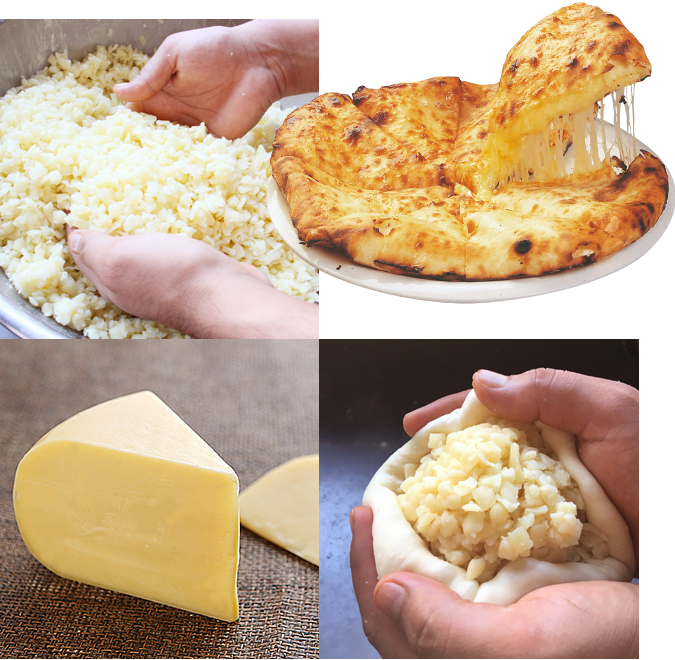 世界に1つだけの「オリジナルブレンドチーズ」を使用！